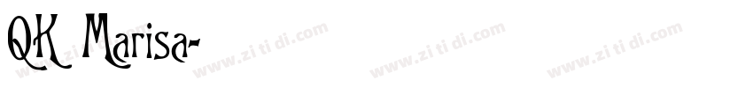 QK Marisa字体转换